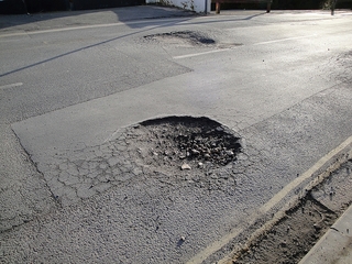 It's Pothole Season